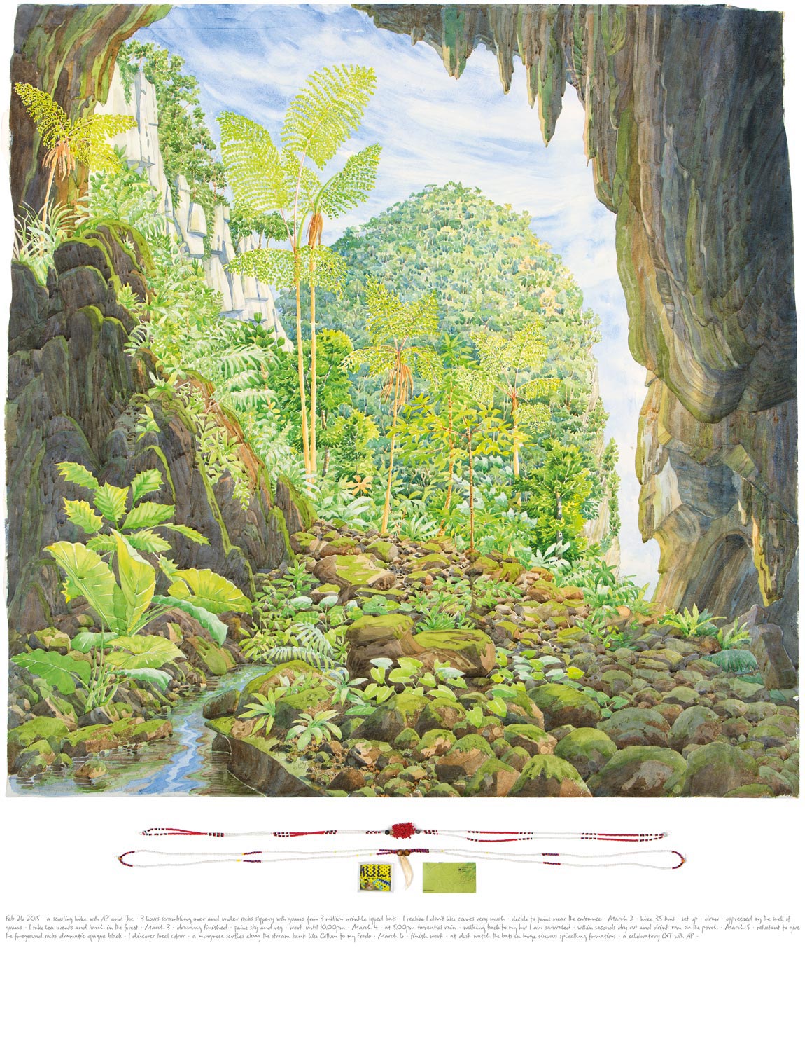Tony Foster , Looking Out from Deer Cave, Mulu—Six Days , 2015