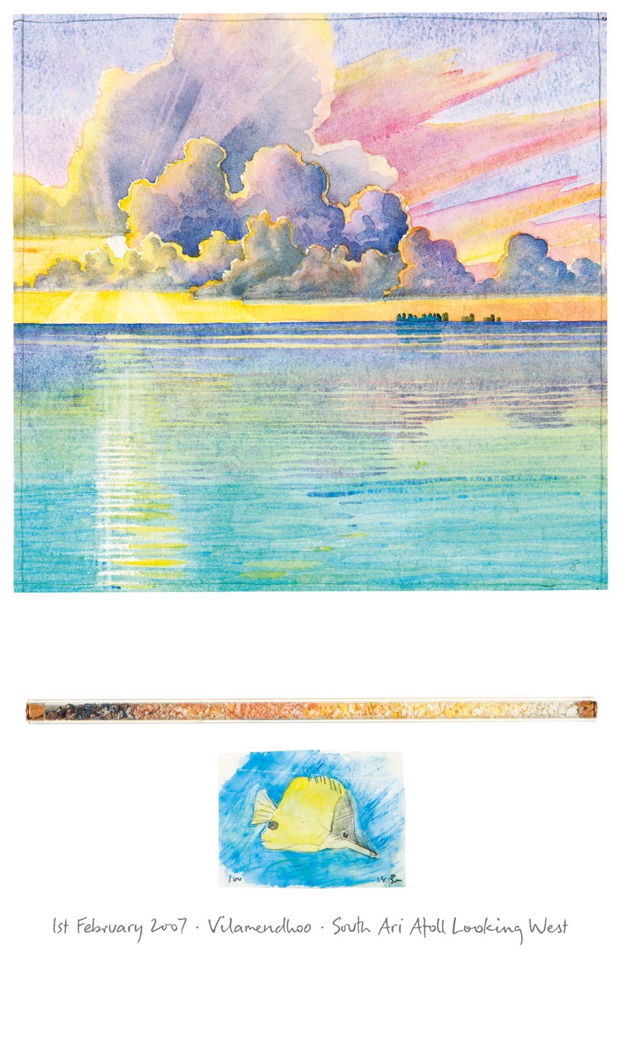 Tony Foster , Vilamendhoo—South Ari Atoll Looking West , 2007