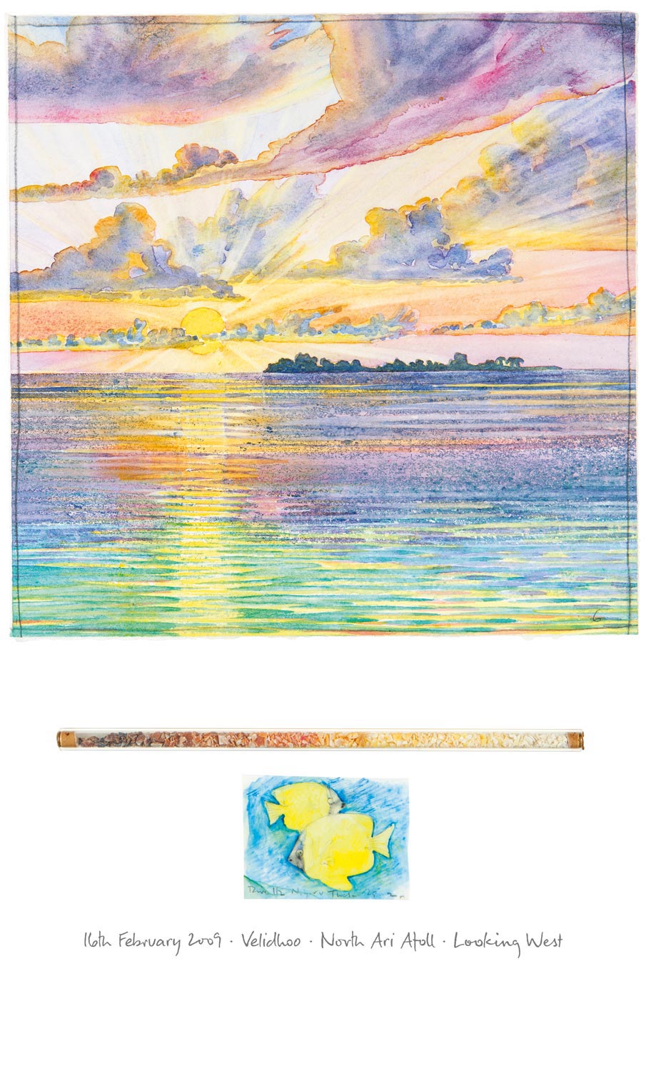 Tony Foster , Velidhoo—North Ari Atoll—Looking West , 2009
