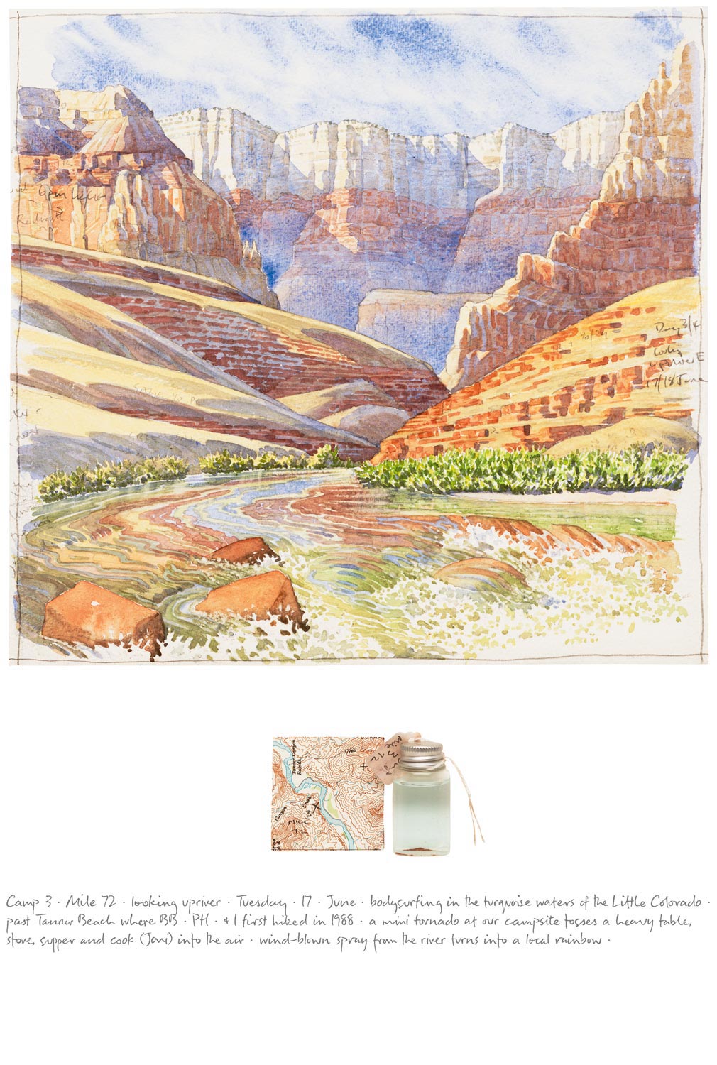 Tony Foster , Camp 3—Mile 72—Looking Upriver , 2014