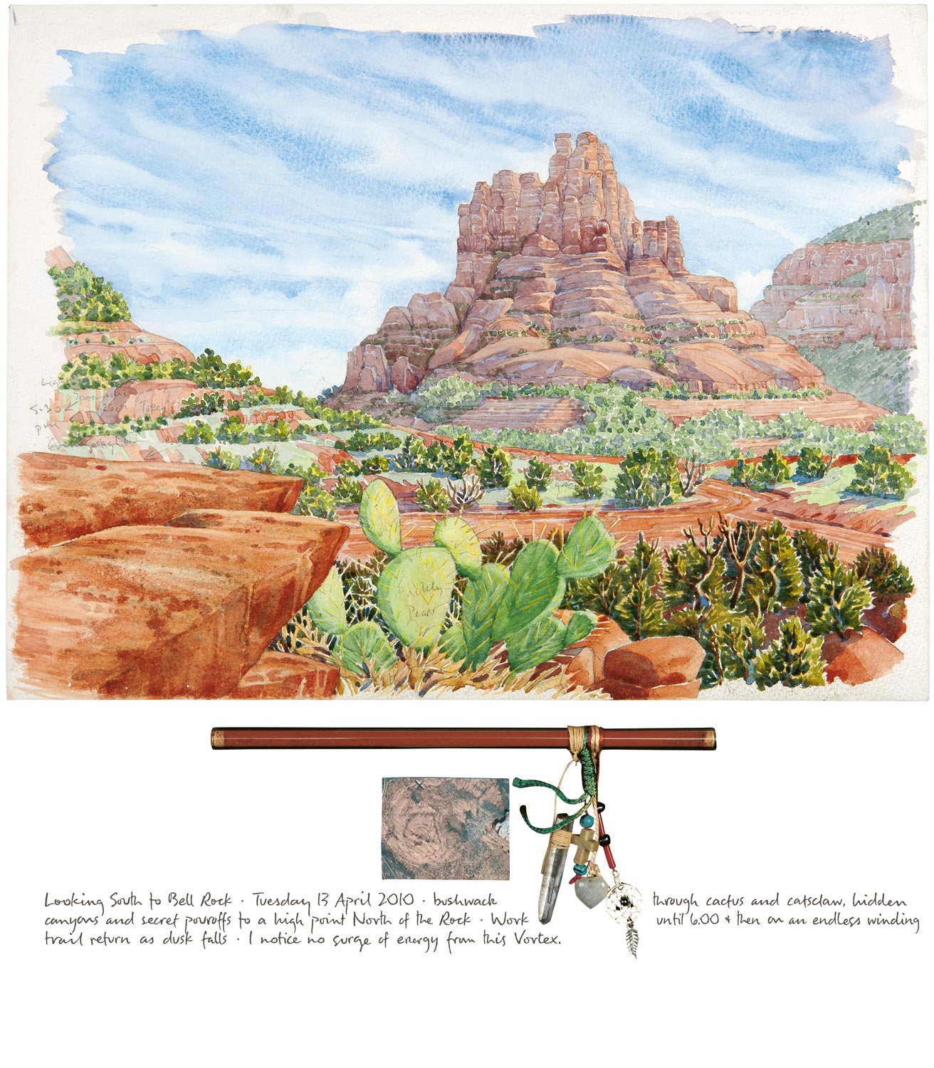 Tony Foster , Looking South to Bell Rock , 2010