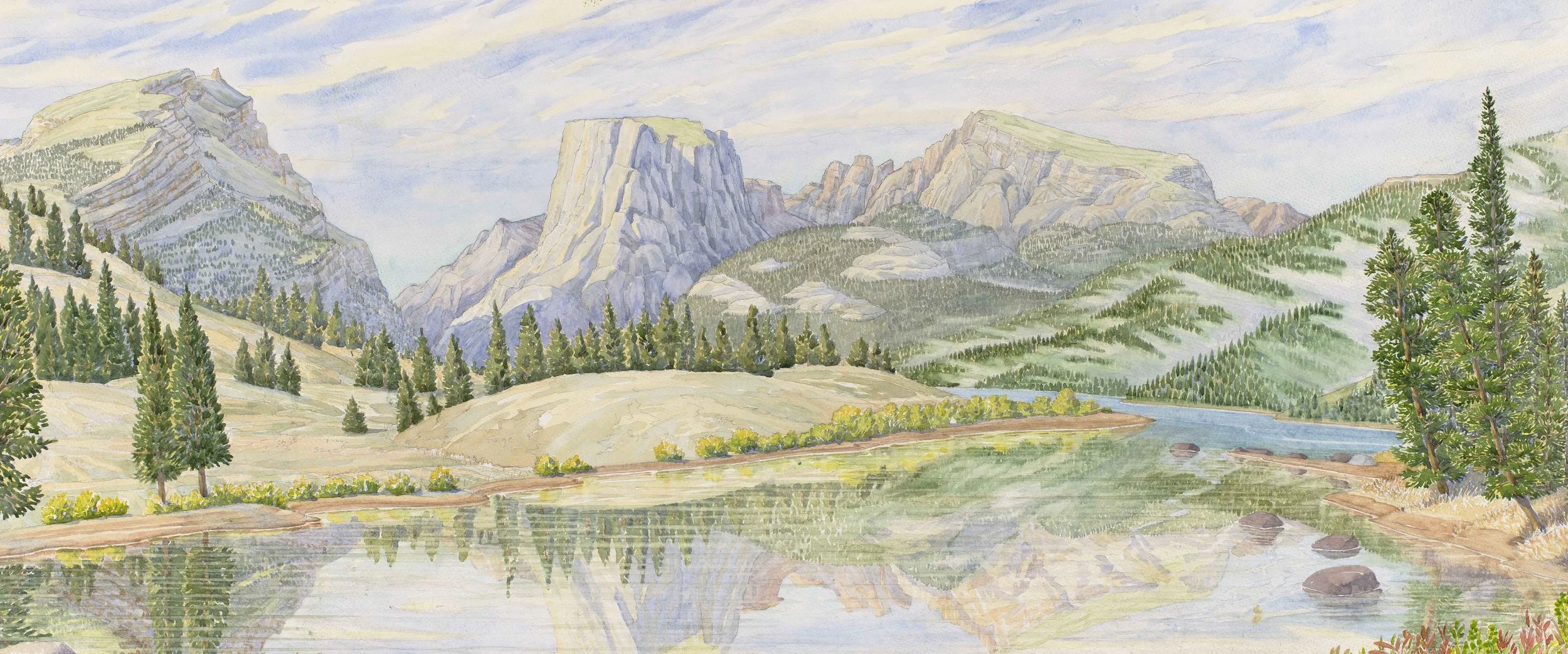  ON VIEW   Watercolour Diaries from the Green River   Now at The Inn at Sundance Mountain Resort, Sundance, Utah   Learn more  