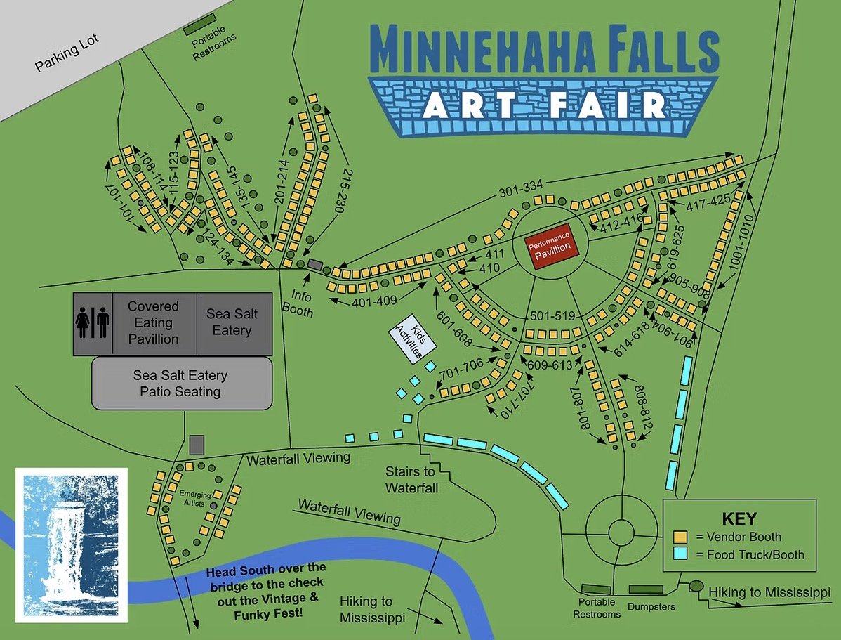 Minnehaha Falls Art Fair