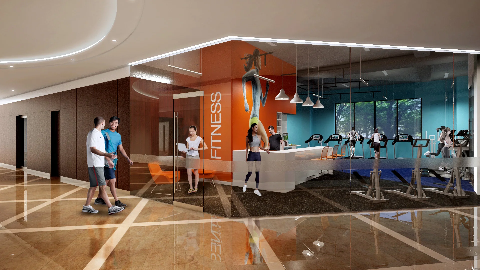 Office Amenity, Fitness Center