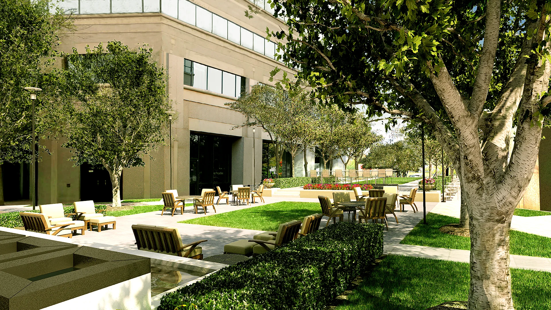 Exterior Landscape Patio
