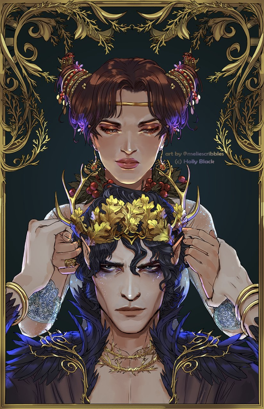 Risultati immagini per the wicked king fan art