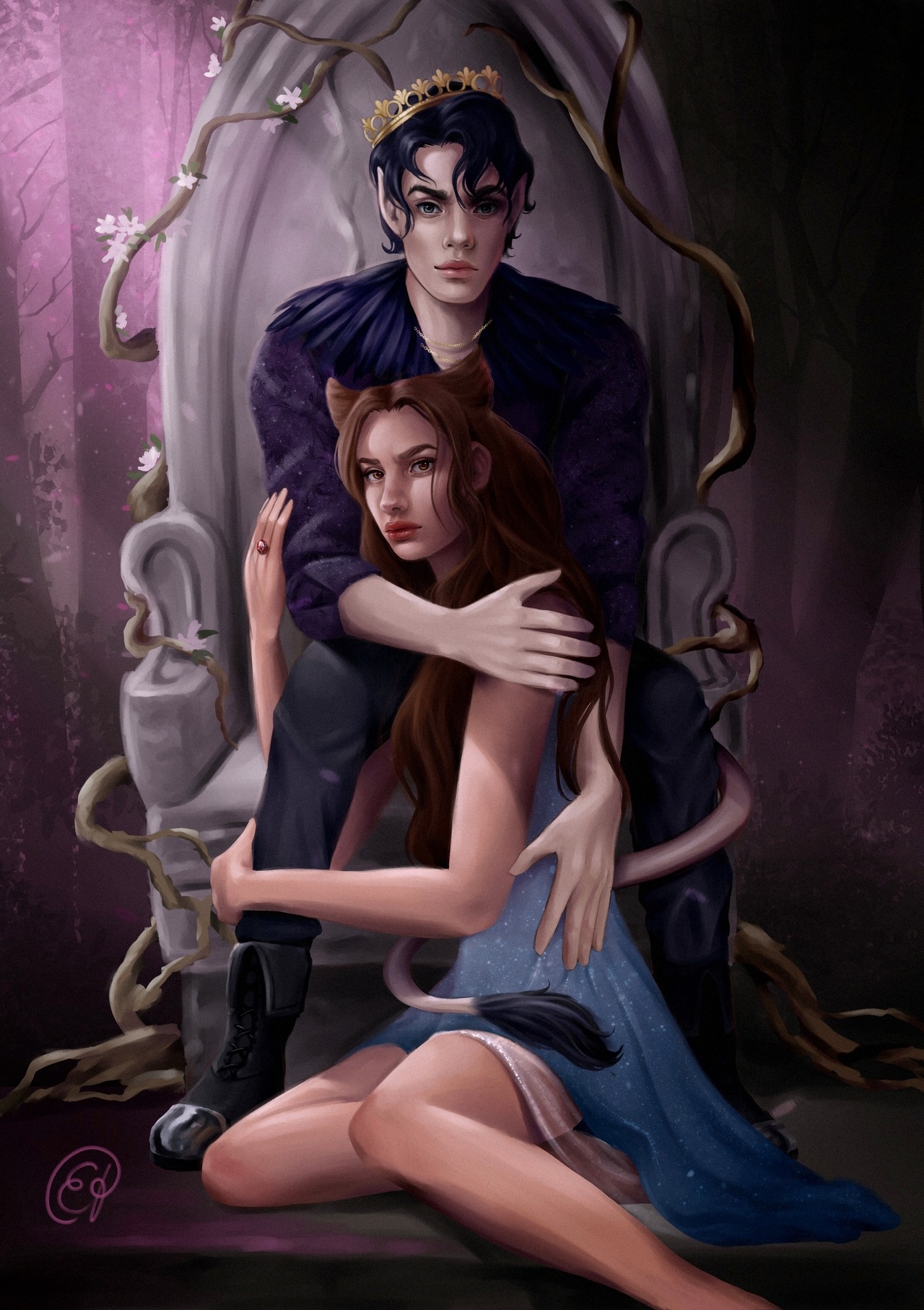 Fan Art Friday Jude And Cardan From The Cruel Prince The Wicked King Novl