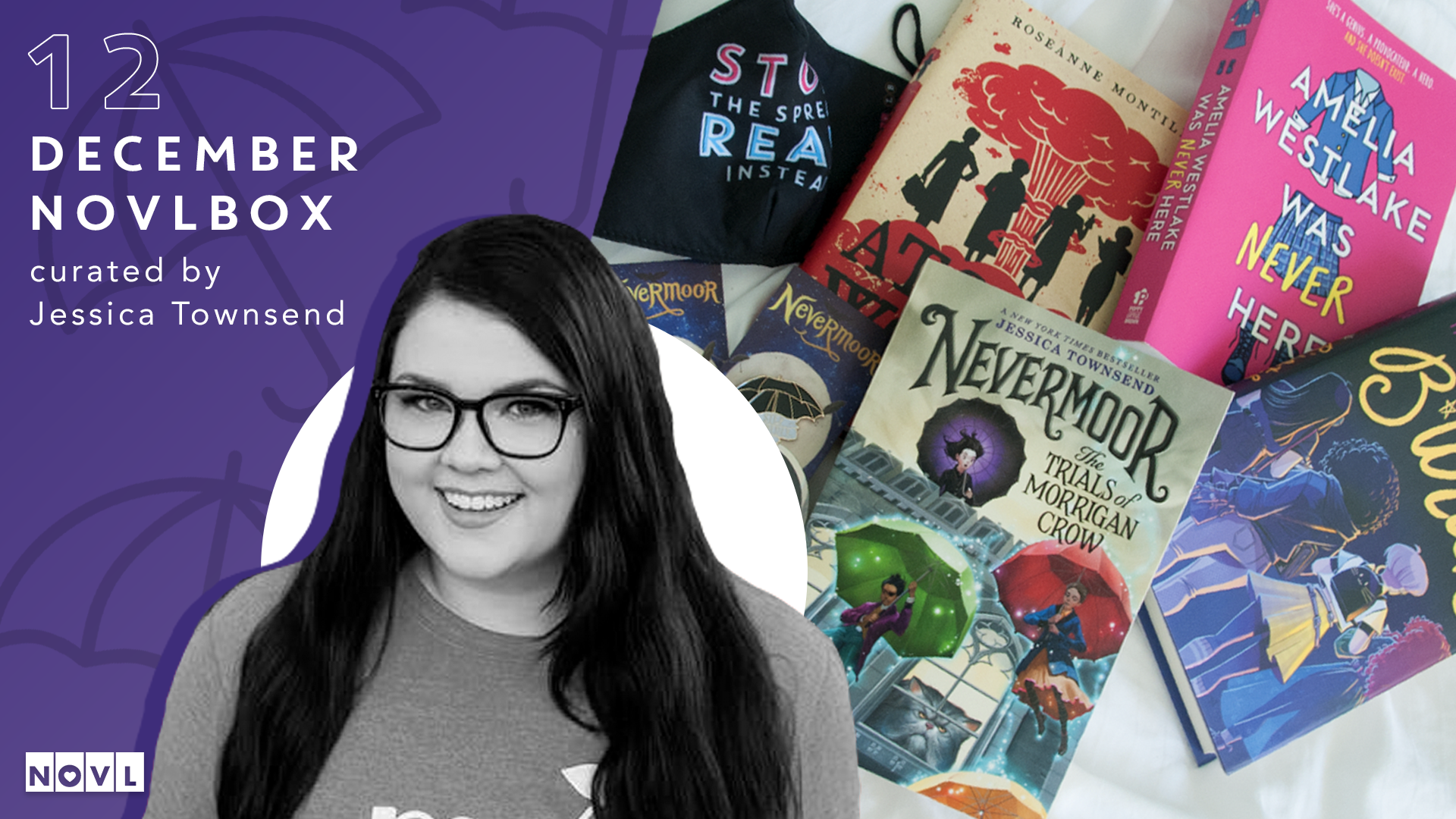 The December 2020 NOVLbox: Curated by Jessica Townsend