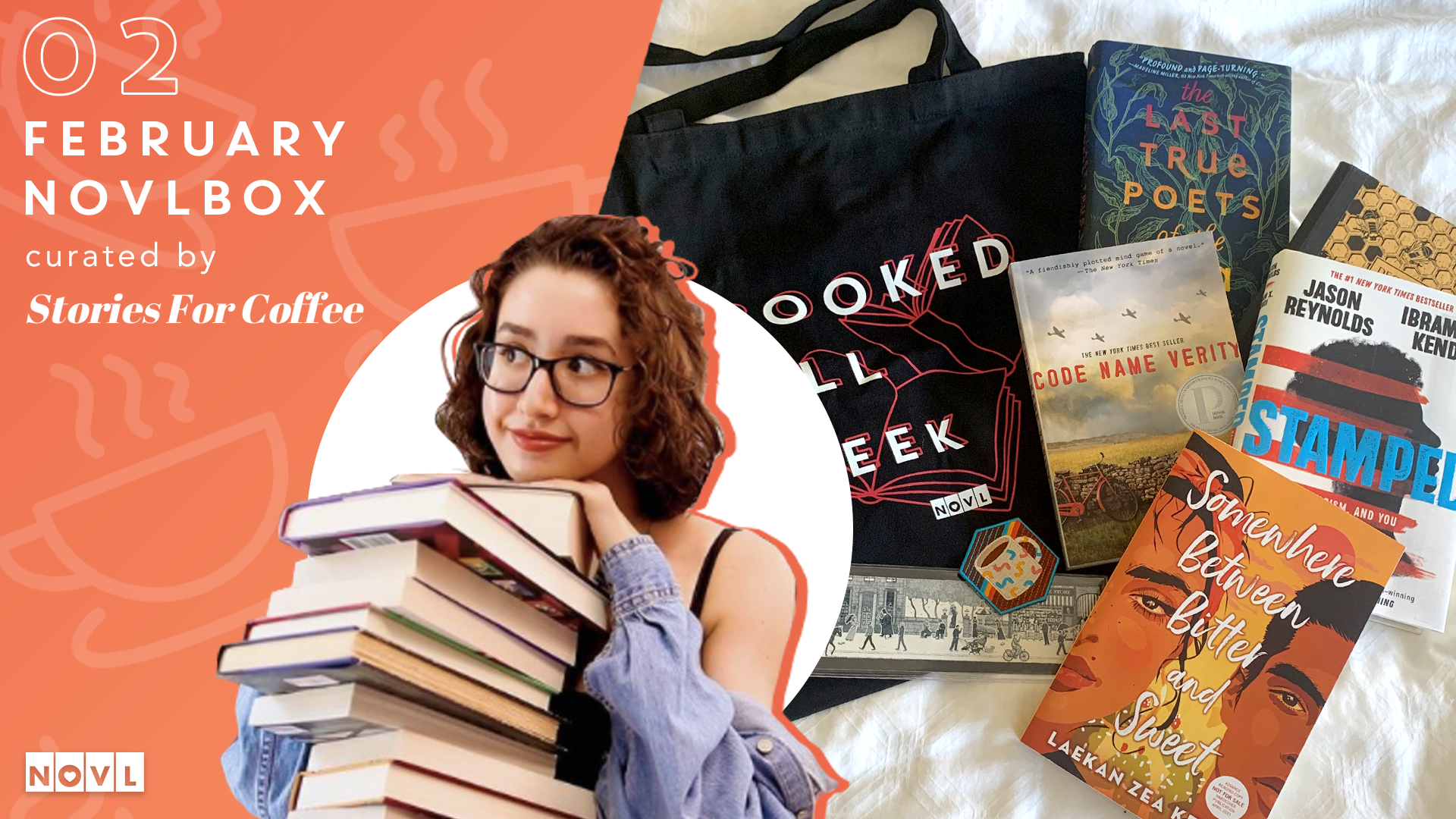 The February 2021 NOVLbox: Curated by BooksForCoffee