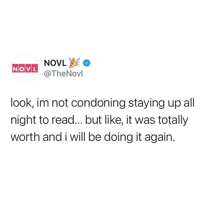 i&rsquo;m not saying i make bad decisions, but i&rsquo;m also not not saying that... #novlism