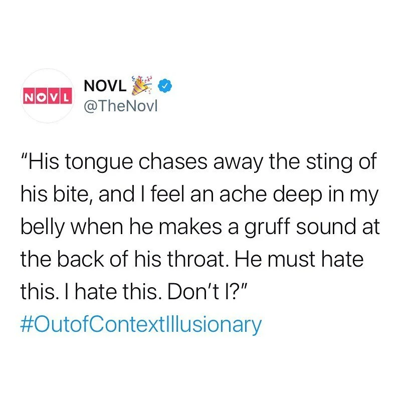 And so it begins... 😏
#OutofContextIllusionary