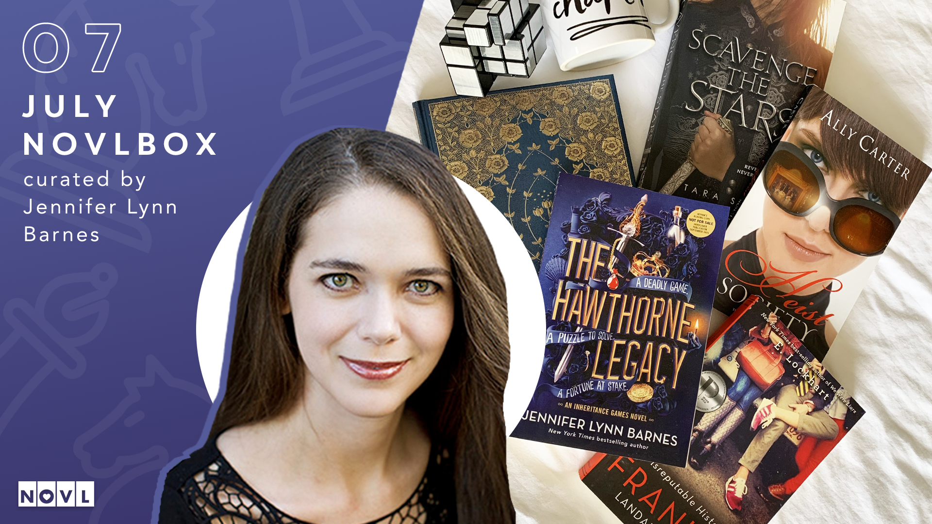 The July 2021 NOVLbox: Curated by Jennifer Lynn Barnes