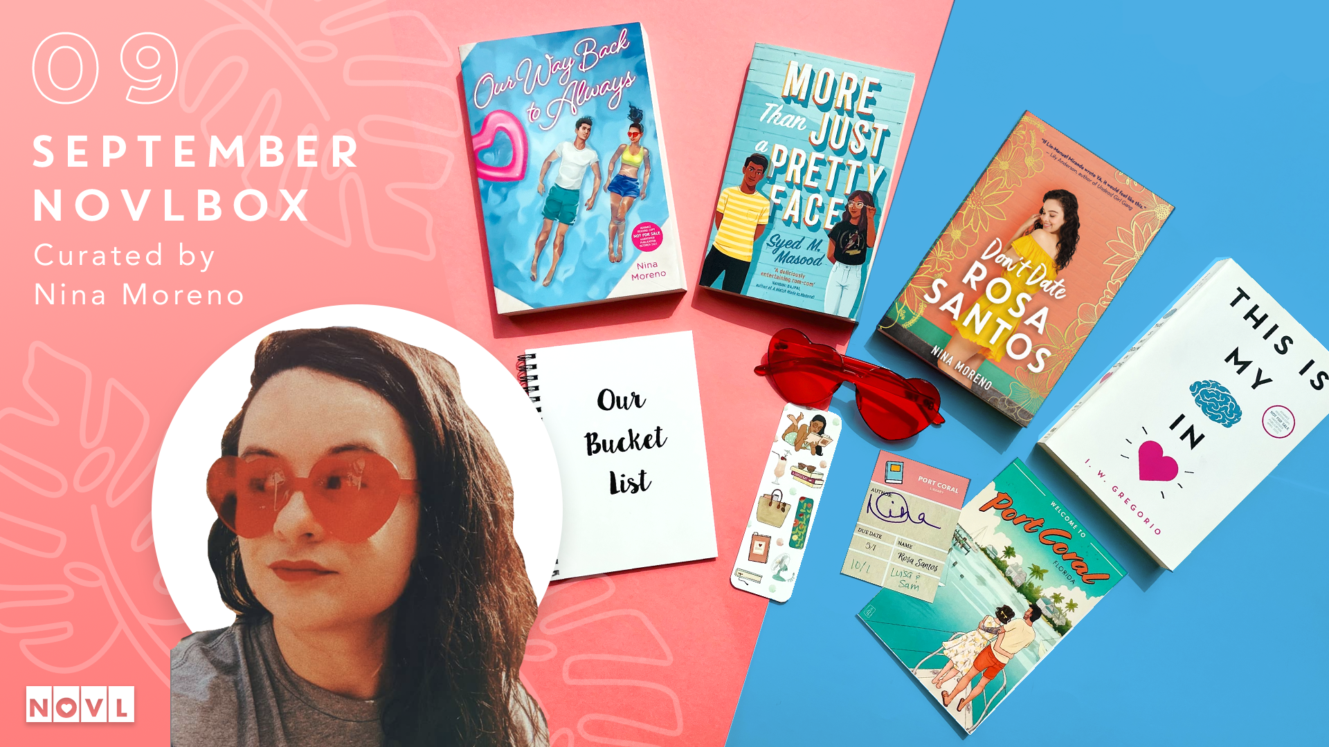 The September 2021 NOVLbox: Curated by Nina Moreno