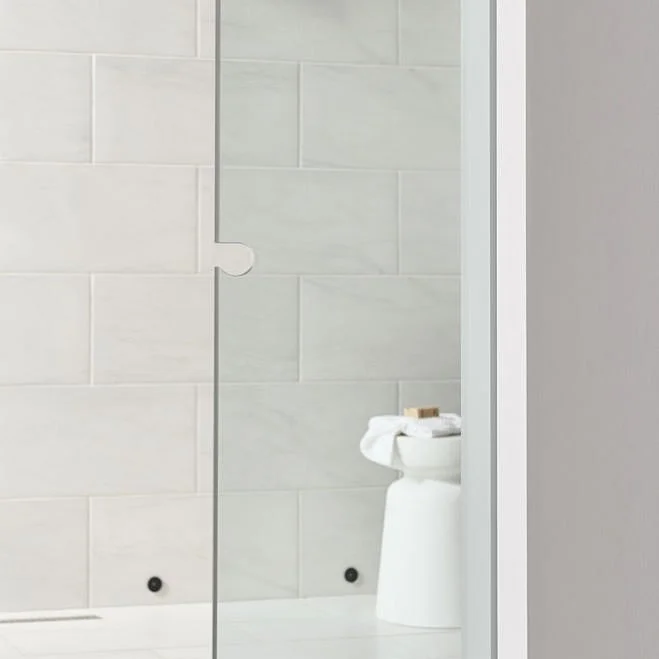 A shower with the Airmada AirPocket Door