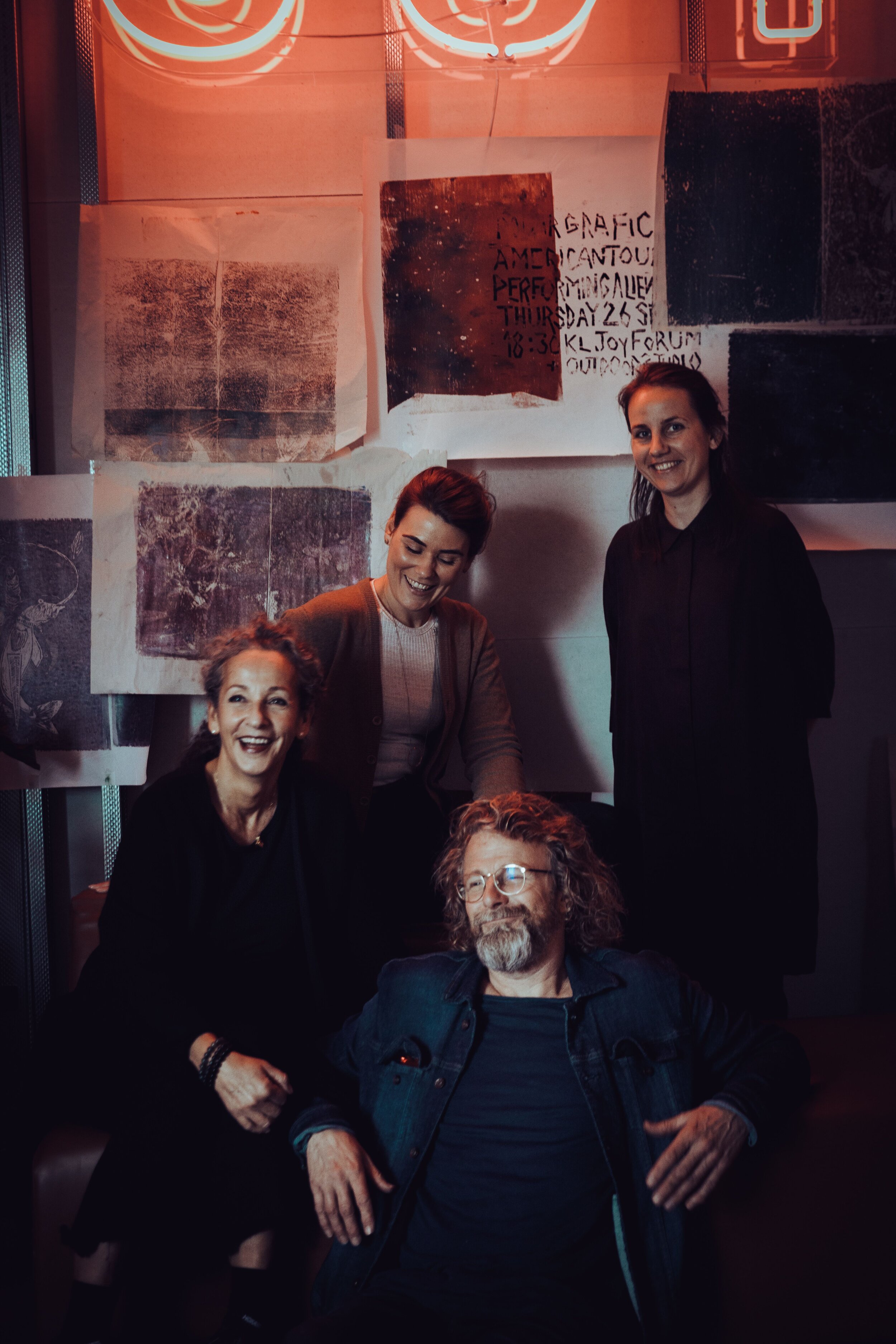 Årets jury, fra venstre: Mona Larsen, Elizabeth Bovoli, Hanne Ravndal og Einar Nilsson.