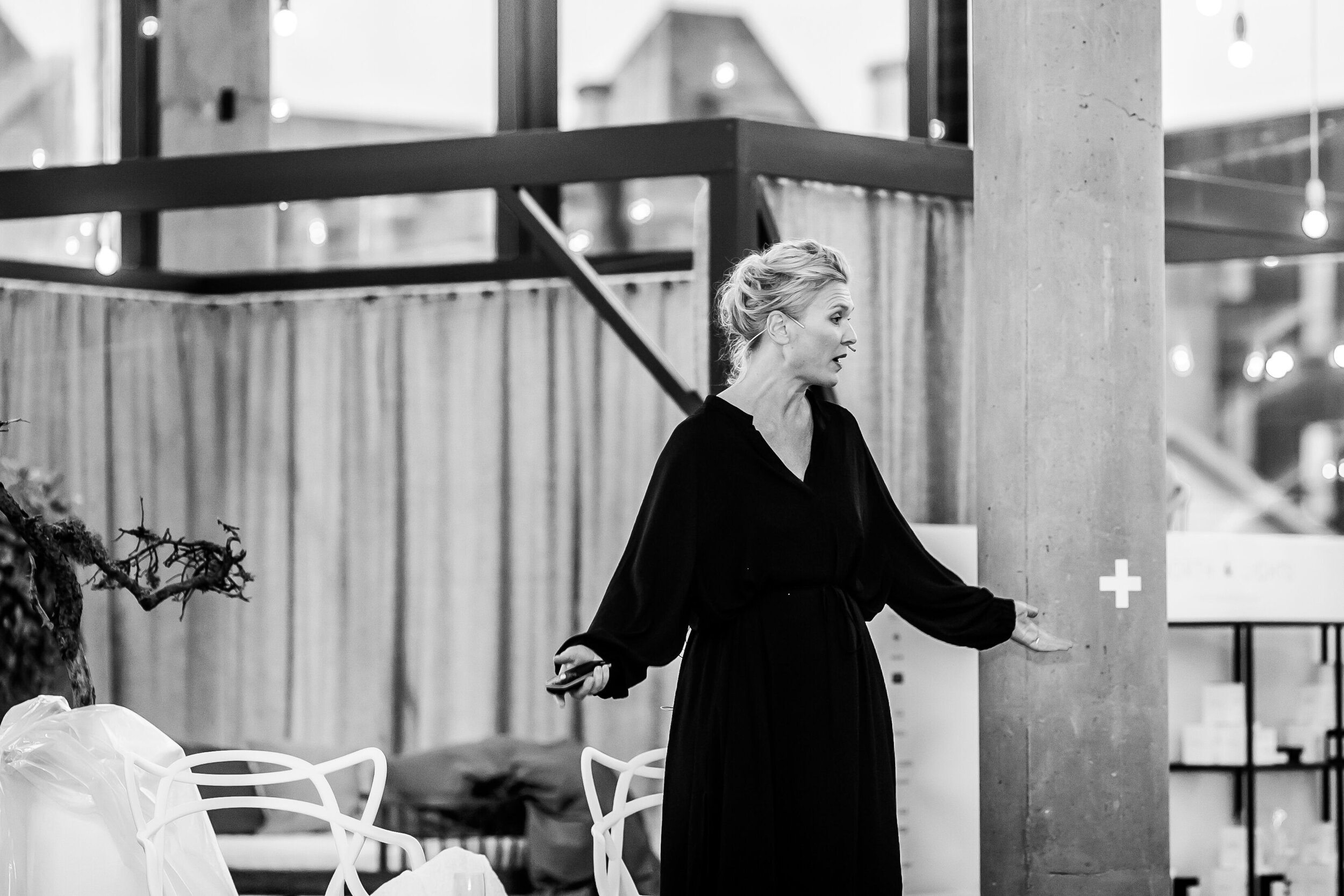 Monica Hannestad engasjerte med sine utspill og har en tydelig stemme i denne samtalen.