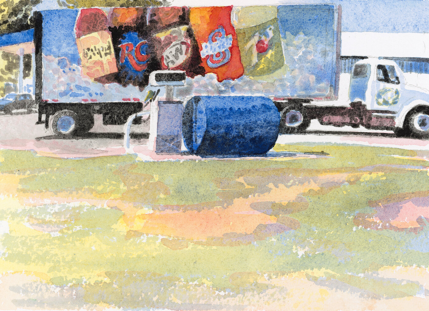 RC Cola Truck, Grass Lake