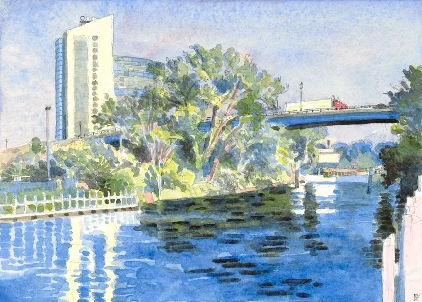Bridge Over Trail Creek and Casino