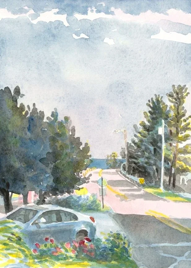 Lake Michigan at Whitaker Rd