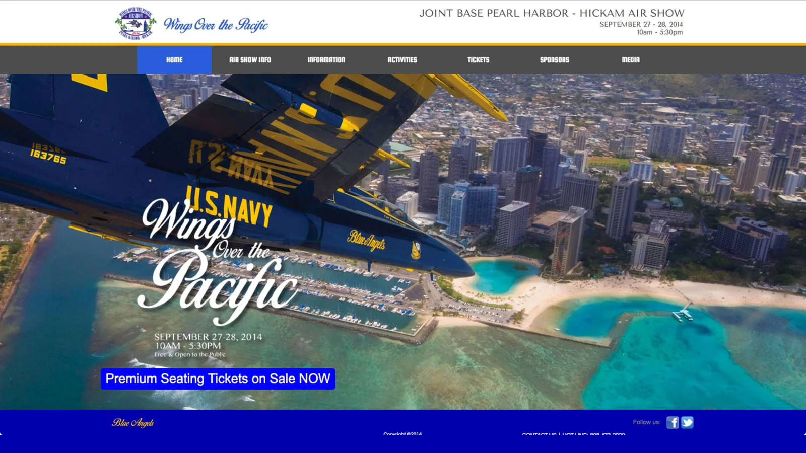 Citation by Navy Command for 'Blue Angles - Wings Over the Pacific Air Show' - 2014