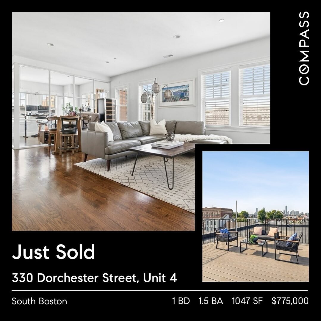 Another successful sale in South Boston! This one plus office is poised for upwards appreciation as significant new residential developments are completed nearby.  Congrats to our seller and great working with Paddie @classifiedrlty 🤝