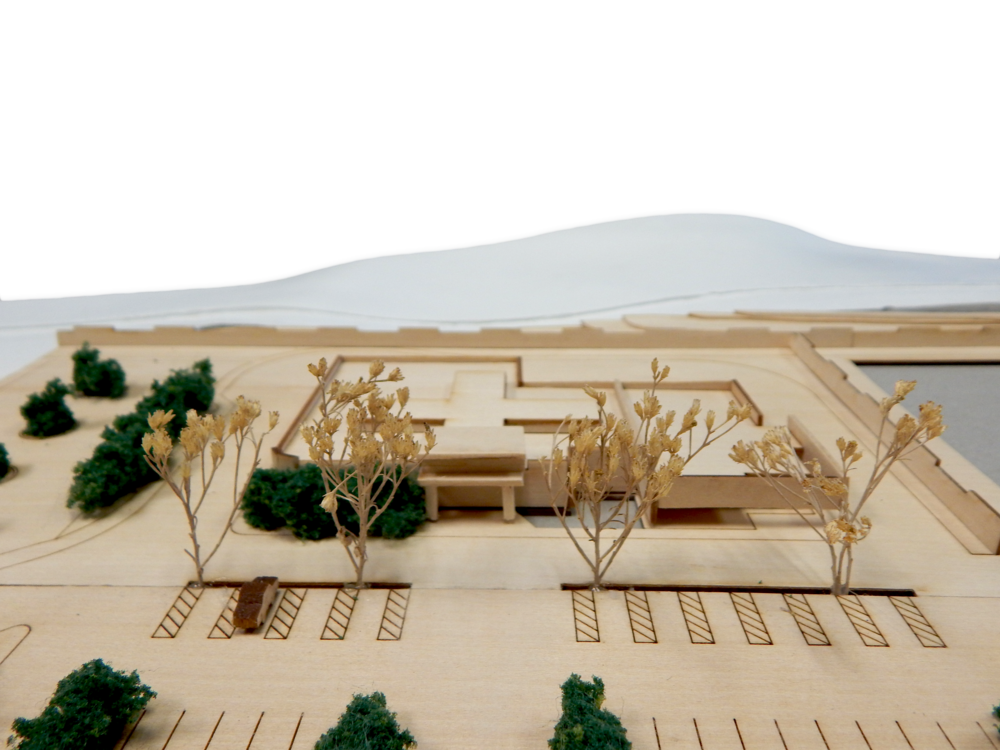 Model of El Tradition de Cochiti Grocery Store Proposal 