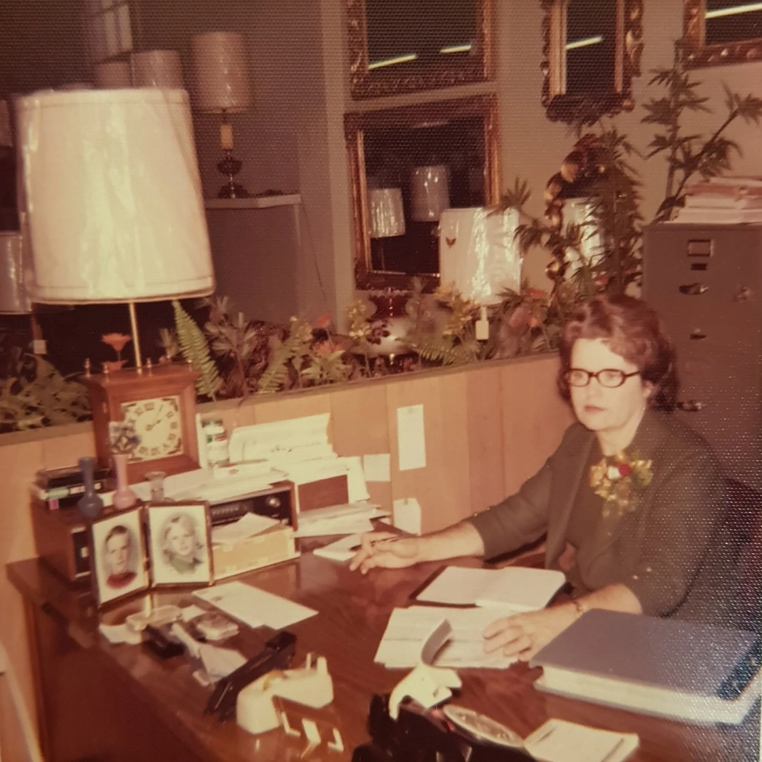 Mrs. Dorothy Johnson, Co-Owner, 1971