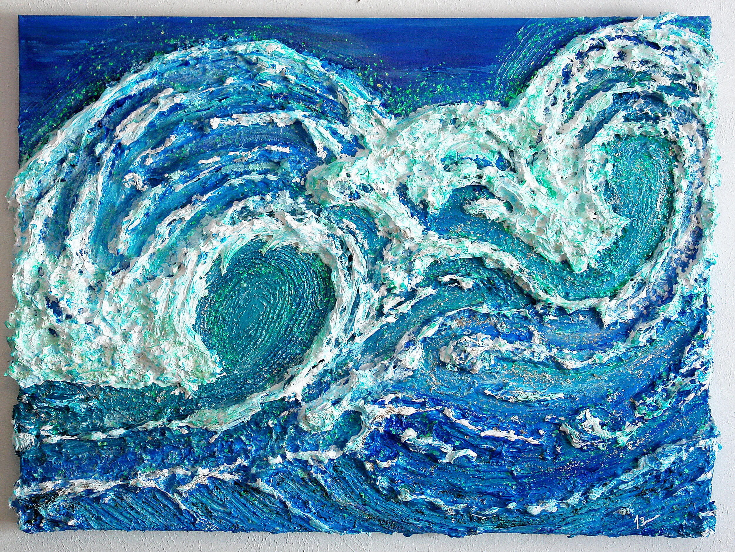 Foam Acrylic canvas  1 1/2'' Deep  30'' Tall x 40'' Wide  $2250.00