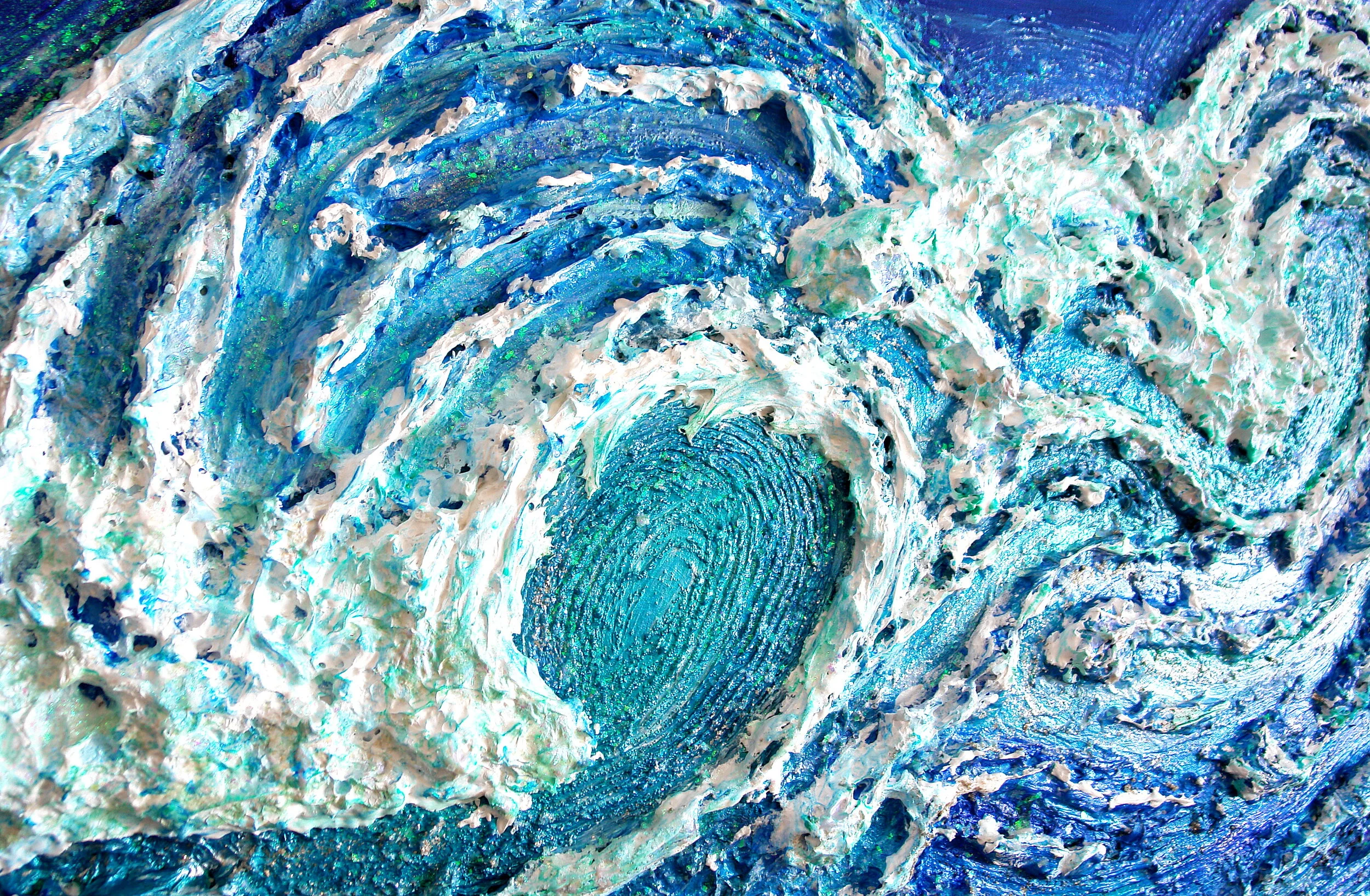 Foam ( Close Up ) Acrylic canvas  1 1/2'' Deep  30'' Tall x 40'' Wide  $2250.00