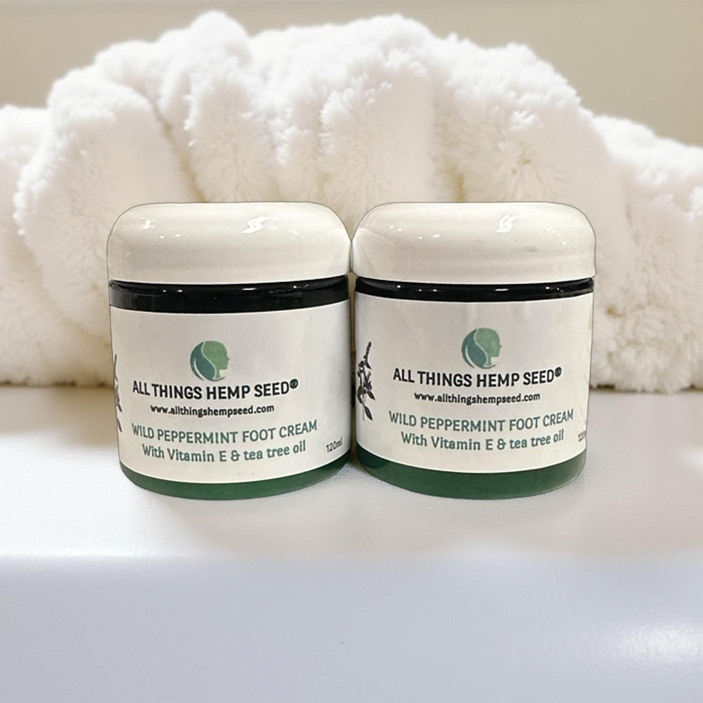 Wild Peppermint Foot Cream