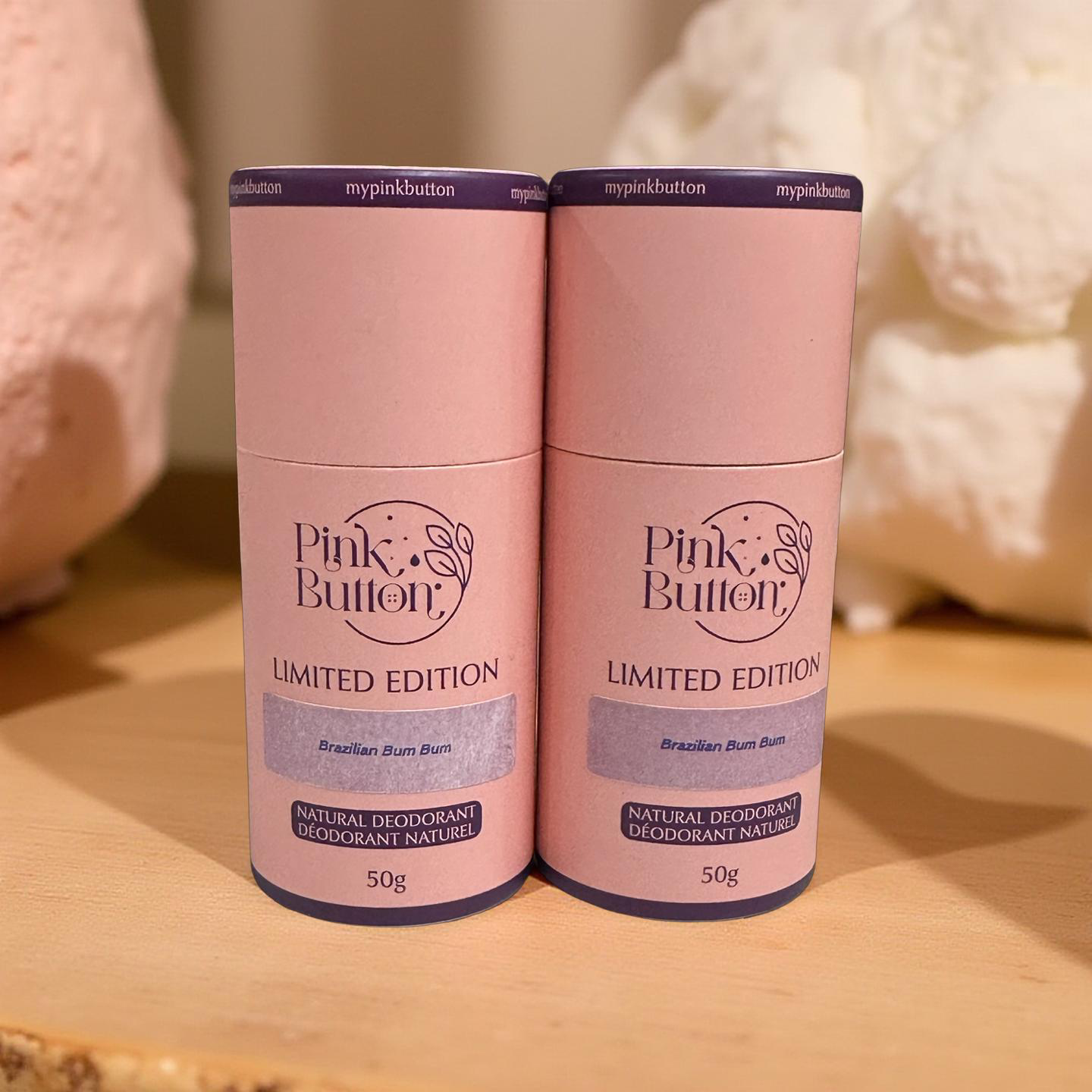 Pink Button Version Brazilian Bum Bum Deodorant (Limited Edition)