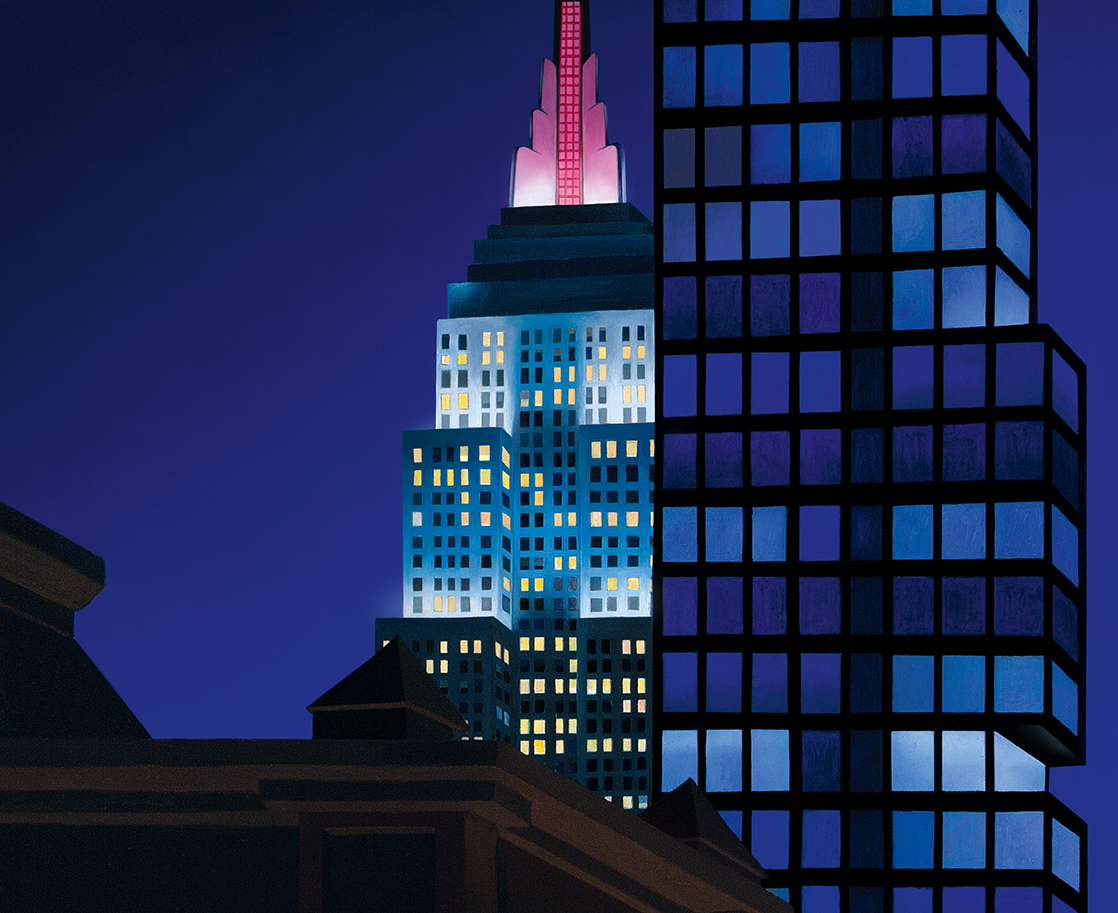 (detail) "The Remnant of the Peaceable Kingdom on a Rooftop in Union Square"