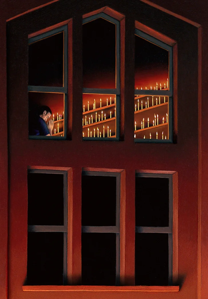 (detail)  "Sunday Evening, Sept 10 2001"