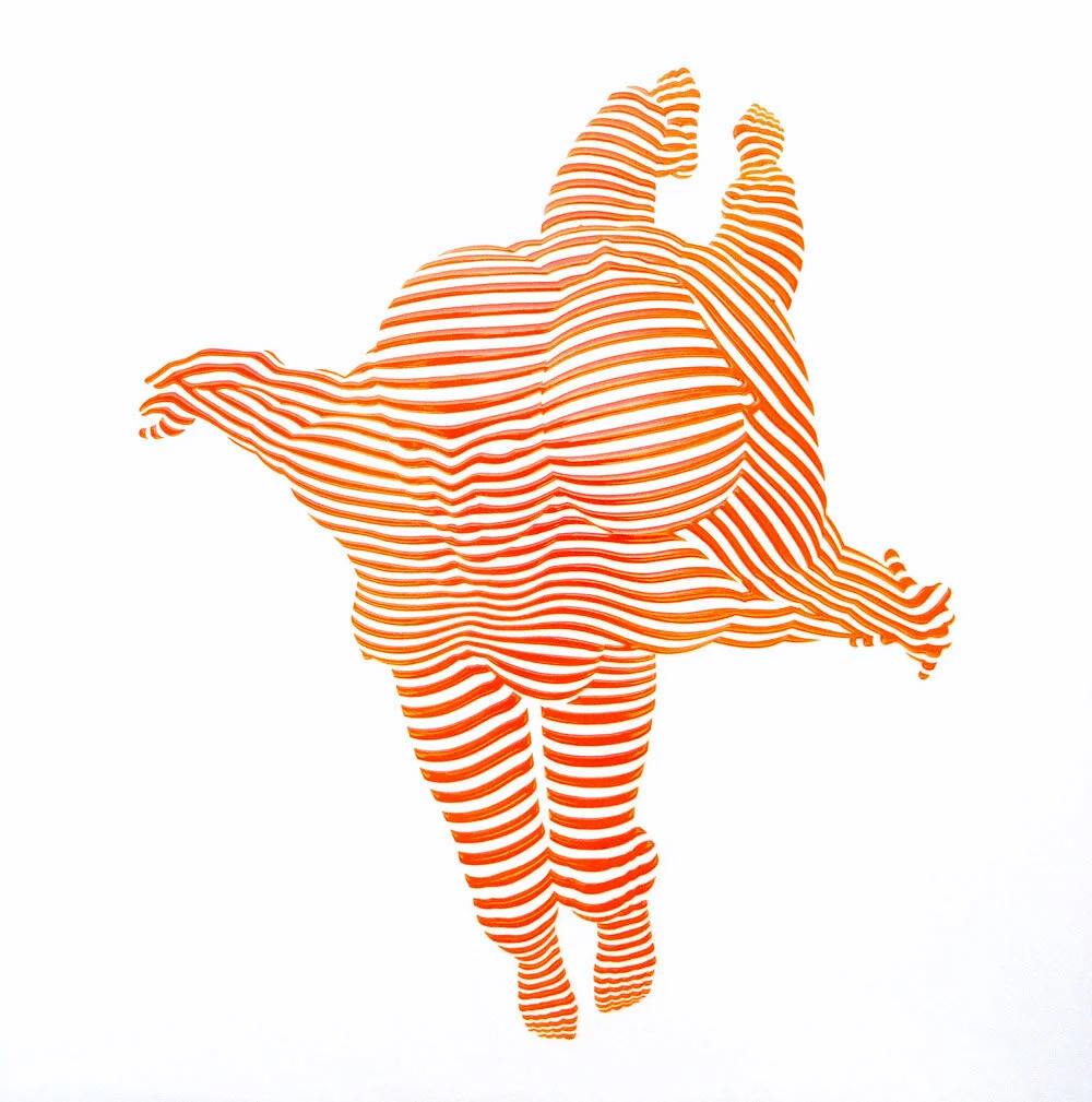 Duo à Duo #4. 2020. 36"x36"x 1.5". n/a