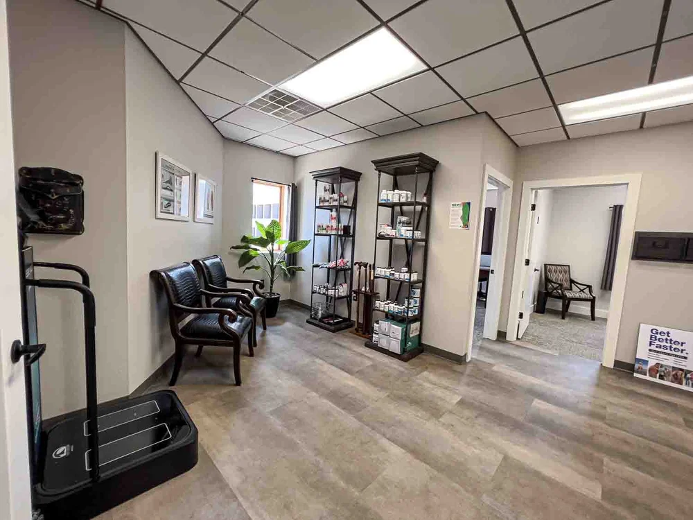 Lobby at Borealis Wellness Clinic
