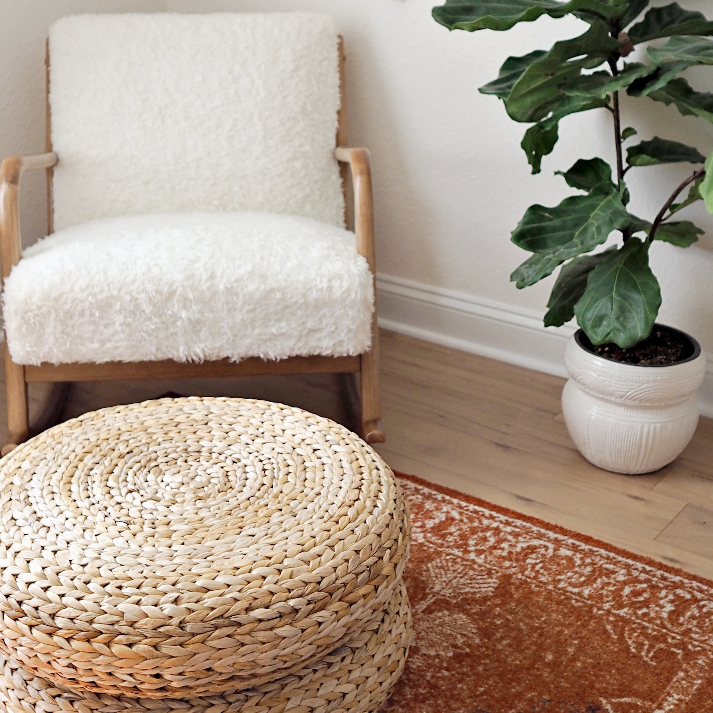 boho nursery chair