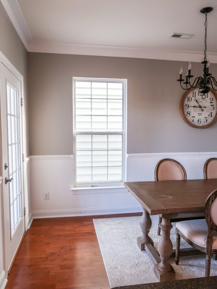 DIY Farmhouse Style Trim Alternative to Crown Moulding — Megan Bell