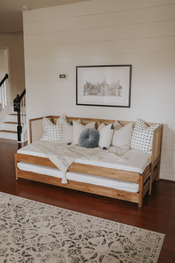 Diy Caned Sofa Daybed Ikea, How To Make Daybed Look Like Sofa
