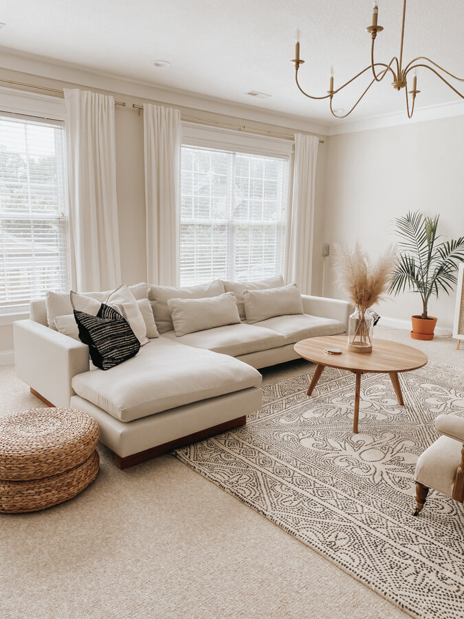 The Most Comfortable + Kid Friendly White Couch - A Review of West Elm's  Harmony Sofa — Megan Bell