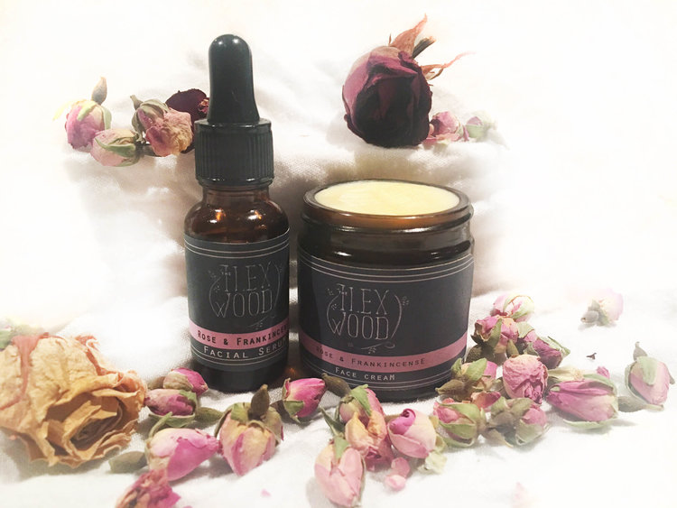 Rose and Frankincense Gift Set