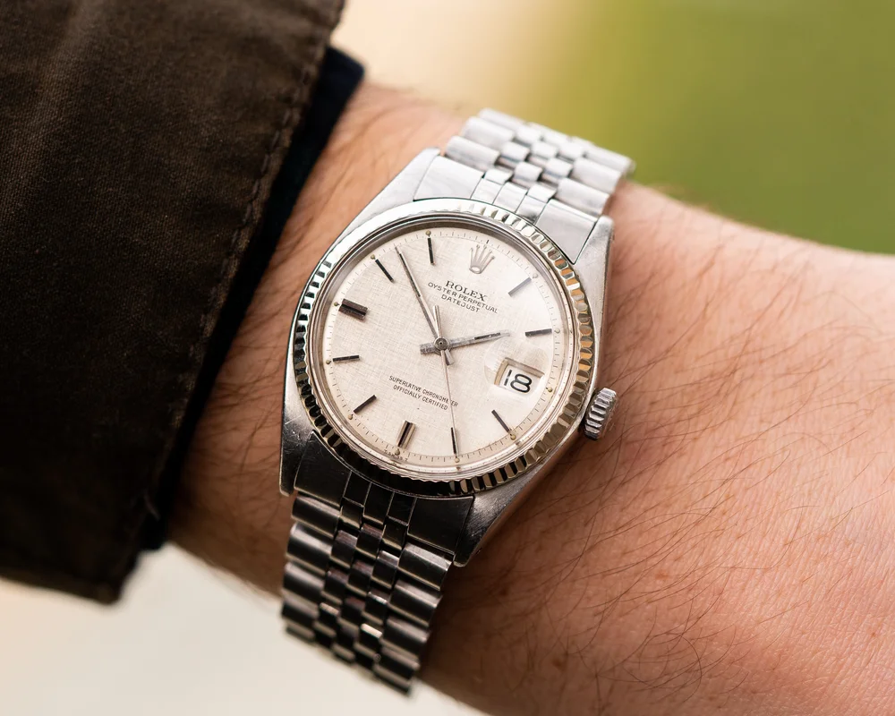 Rolex Datejust 1601 Linen Those Watch Guys