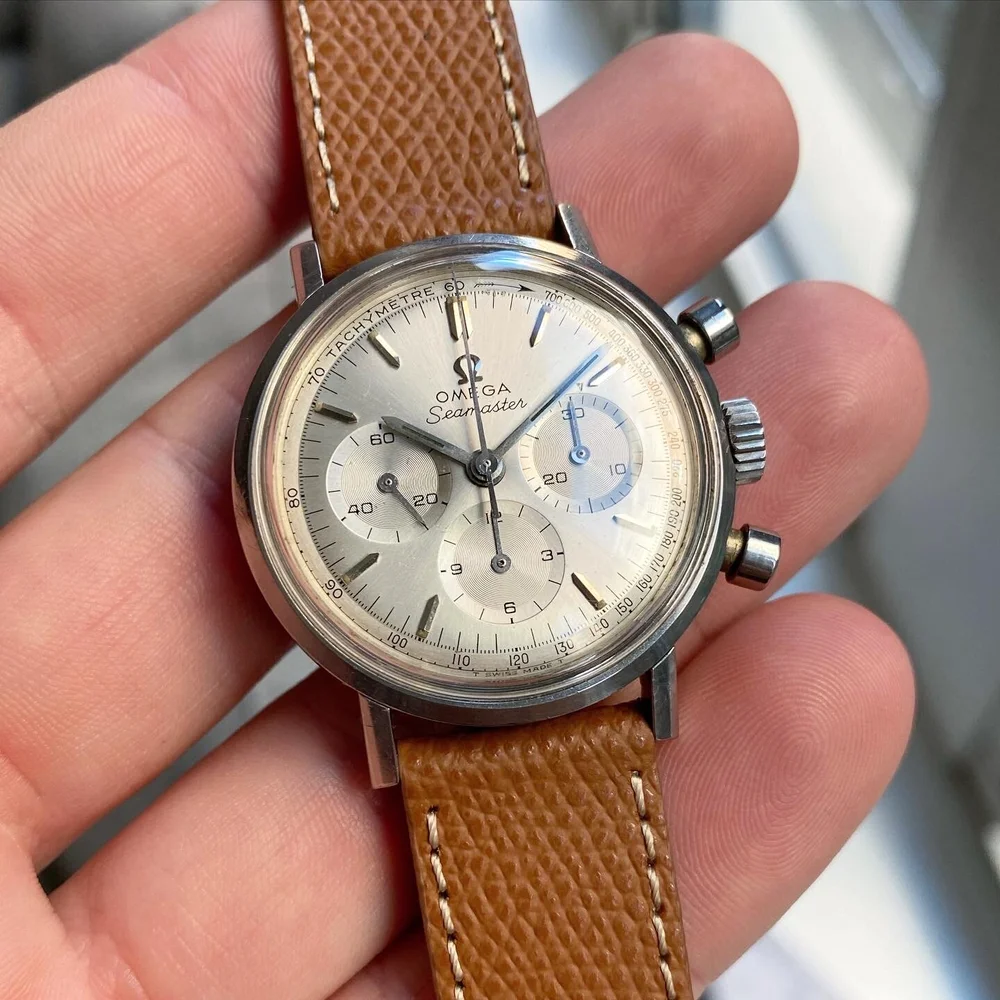 1966 Omega Seamaster Chronograph ref. 105.005 Those Watch Guys