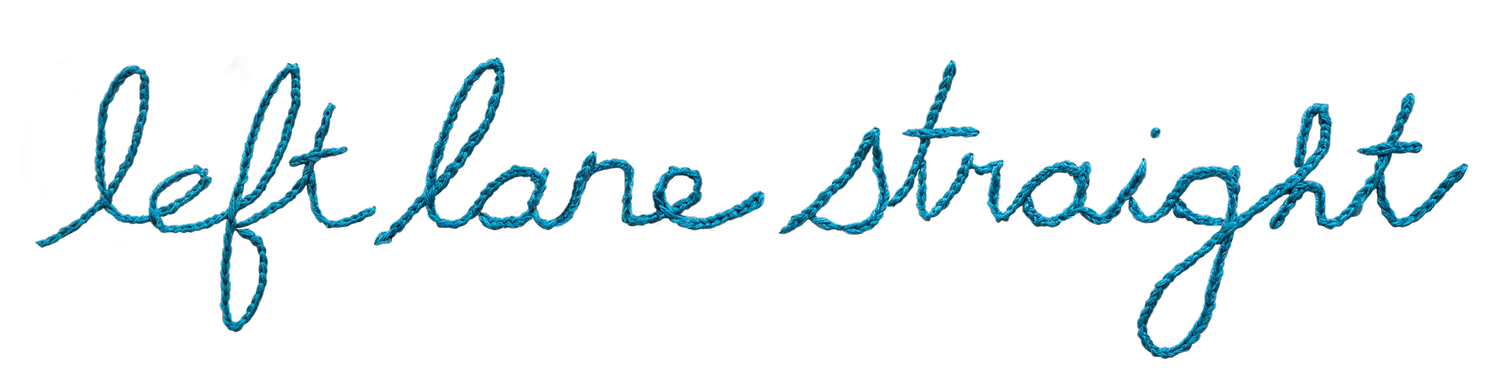 left lane straight