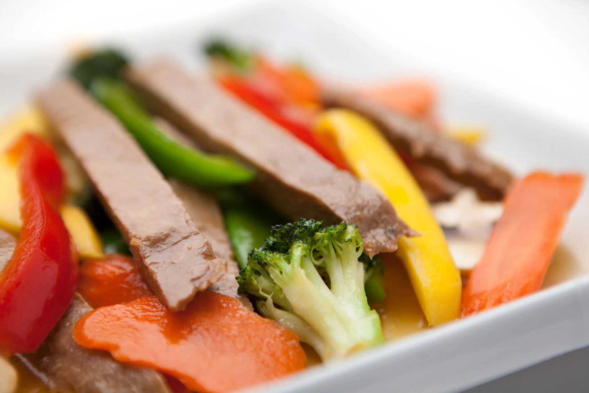 Soy Chicken with Mango