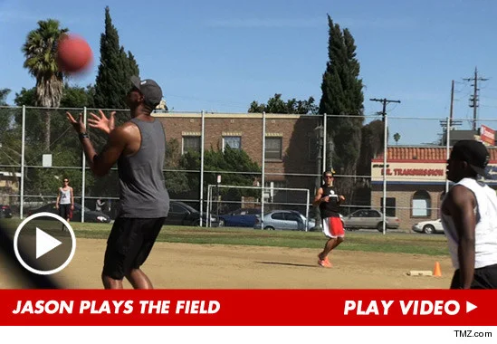 Jason Collins Gay Kickballin' During NBA Training Camp