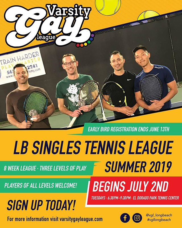 Sign up today! Starts very soon! 🥳 🎾