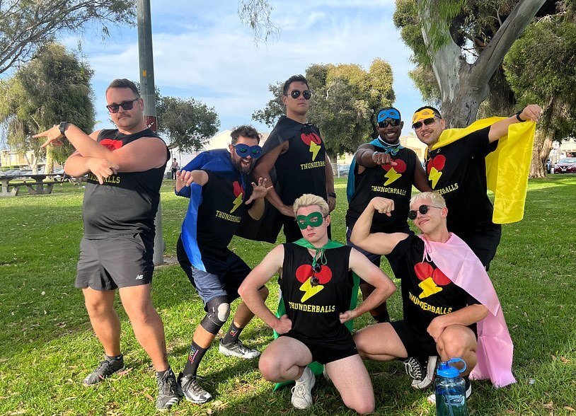 The award for the team with the best spirit in the league goes to &ldquo;THUNDERBALLS&rdquo; always a fun time with players!!! 
.
.
.
.
. 
#varsitygayleague #varsitygayleaguesandiego #vglsd #gaysports #gaykickball #lgbtq #gaypride #gay #🏳️&zwj;🌈 #g