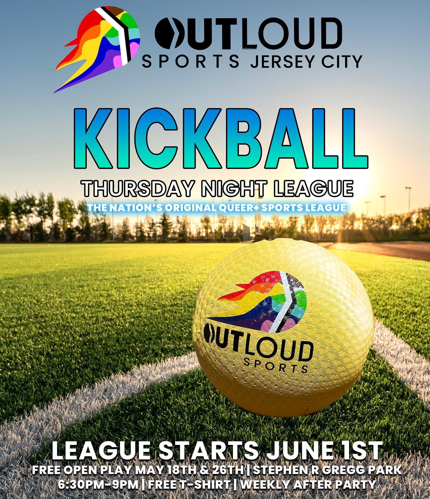 📣 Calling all kickball enthusiasts! 🌟

Get ready for an amazing open play session tomorrow at Stephen T Gregg park, Field D4! And guess what? It's FREE! ⚾️🎉

Join us for a thrilling evening of kickball fun from 6:30 -8:30. It's the perfect opportu