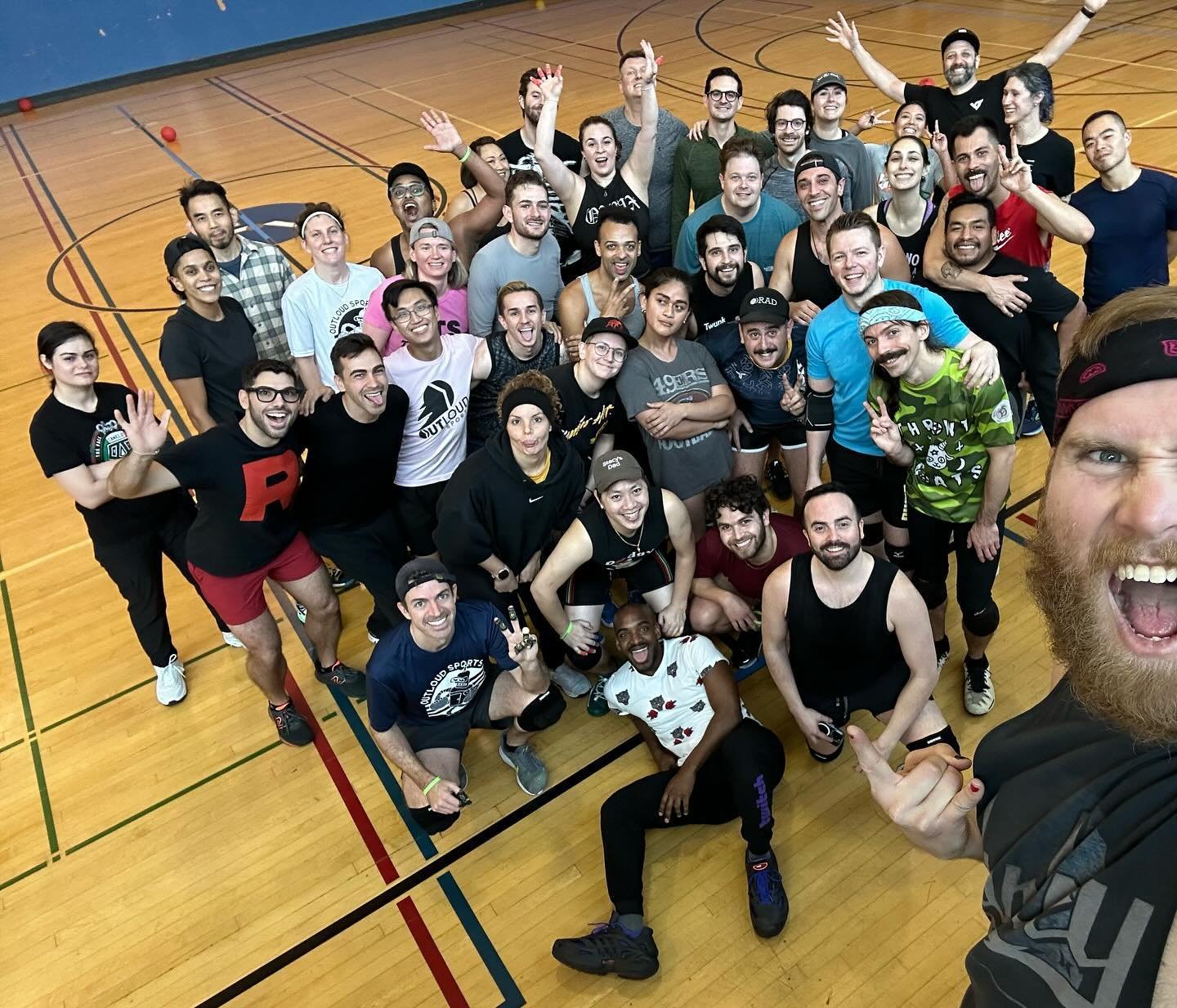 No better way to start a Sunday! Thanks all for coming out!  #dodgeball #sf #queersports #sundayfunday