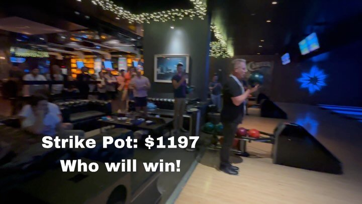Electric Strike Pot Roll in Hollywood Last Night! $1197 up for grabs! One person walked away a champion! Congrats to Michael Ernst!!! #outloudsports